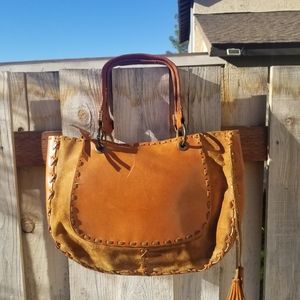 Dolce & Gabbana Leather BoHo Vintage Bag